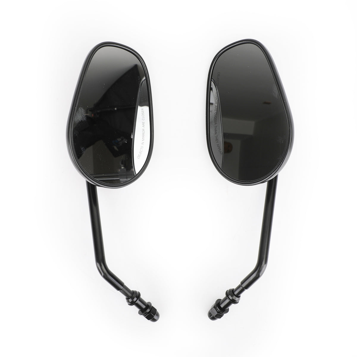 Road Street Glide Softail XL883 1200 Rear View Mirrors Pair Black