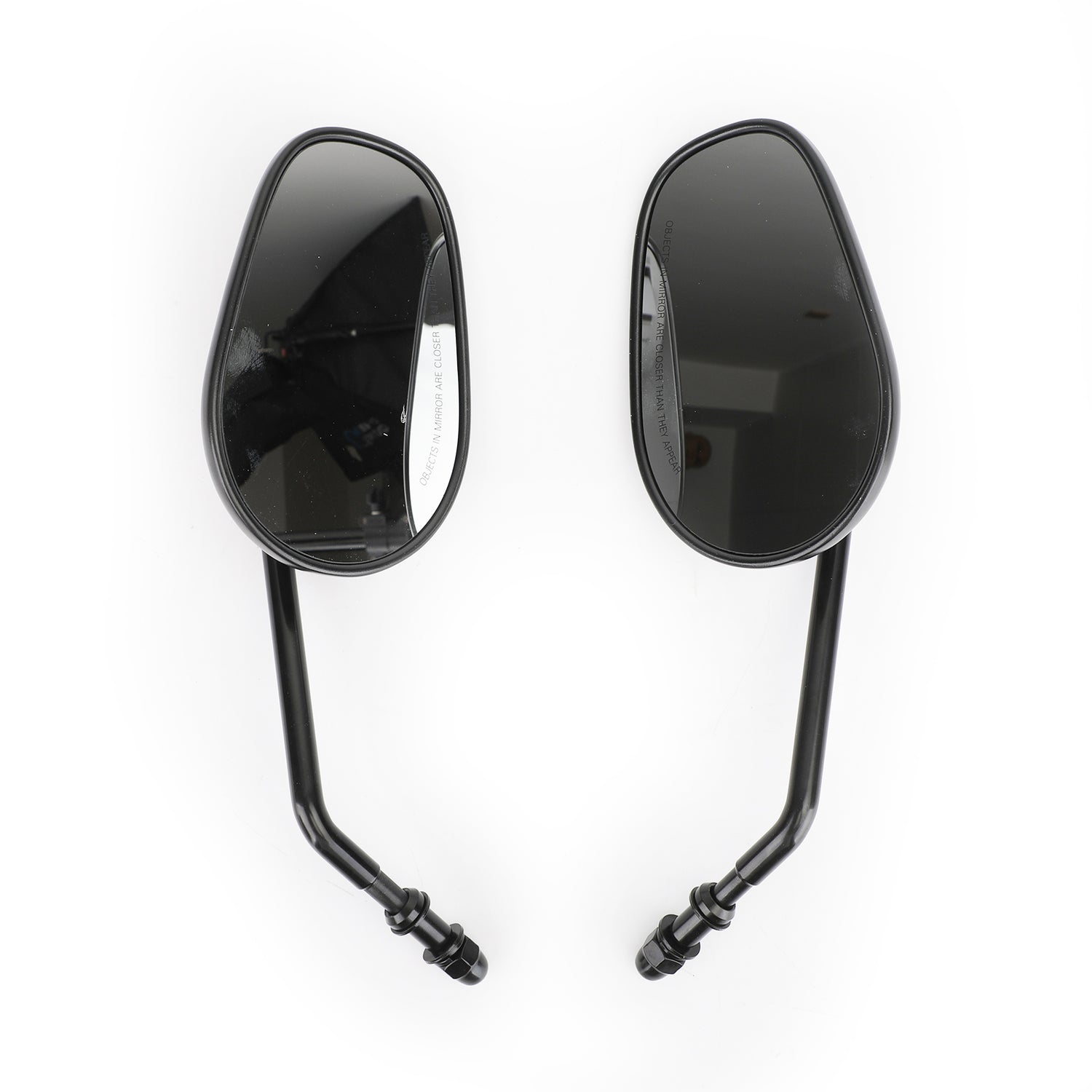 Road Street Glide Softail XL883 1200 Rear View Mirrors Pair Black