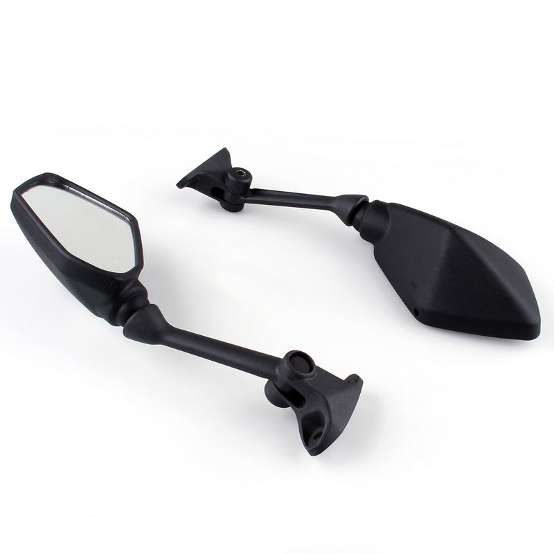 Kawasaki Ninja ZX6R 2009-2011 Black Racing Mirror Mirrors