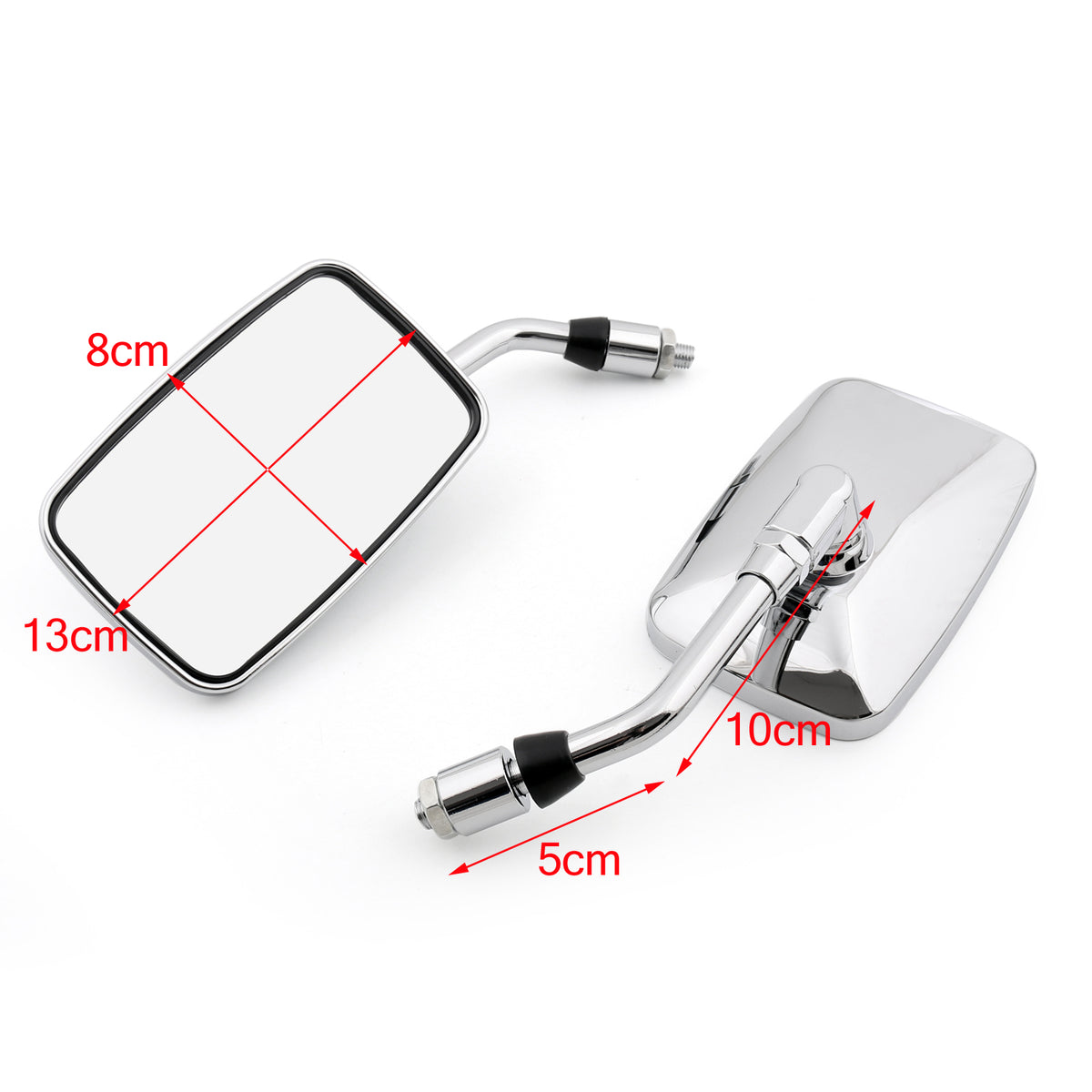 Honda VT1100 Shadow NV600 VT250 Shadow 400 Pair Motorcycle Rearview Mirror