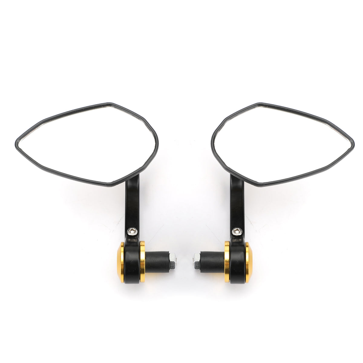 Honda CBR500R CBR600RR CB500 CB400 Sportbike 7/8" Handle Bar End Mirrors