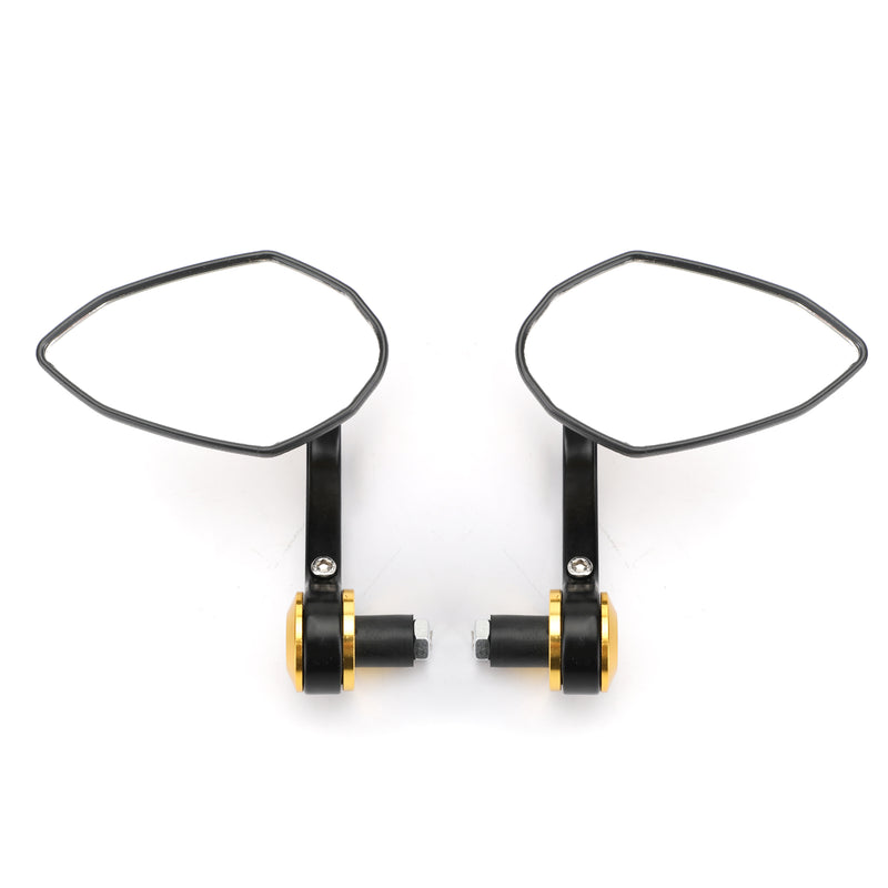 Honda CBR500R CBR600RR CB500 CB400 Sportbike 7/8" Handle Bar End Mirrors