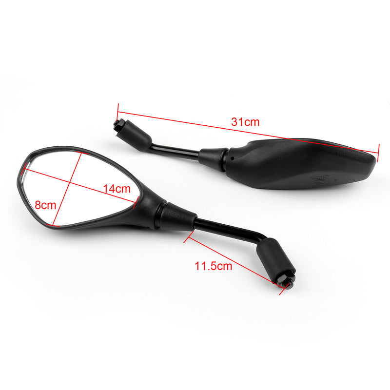BMW F650GS F800GS F800R Aprilia Tuono SL750 Motorcycle Rear View Mirror 10mm
