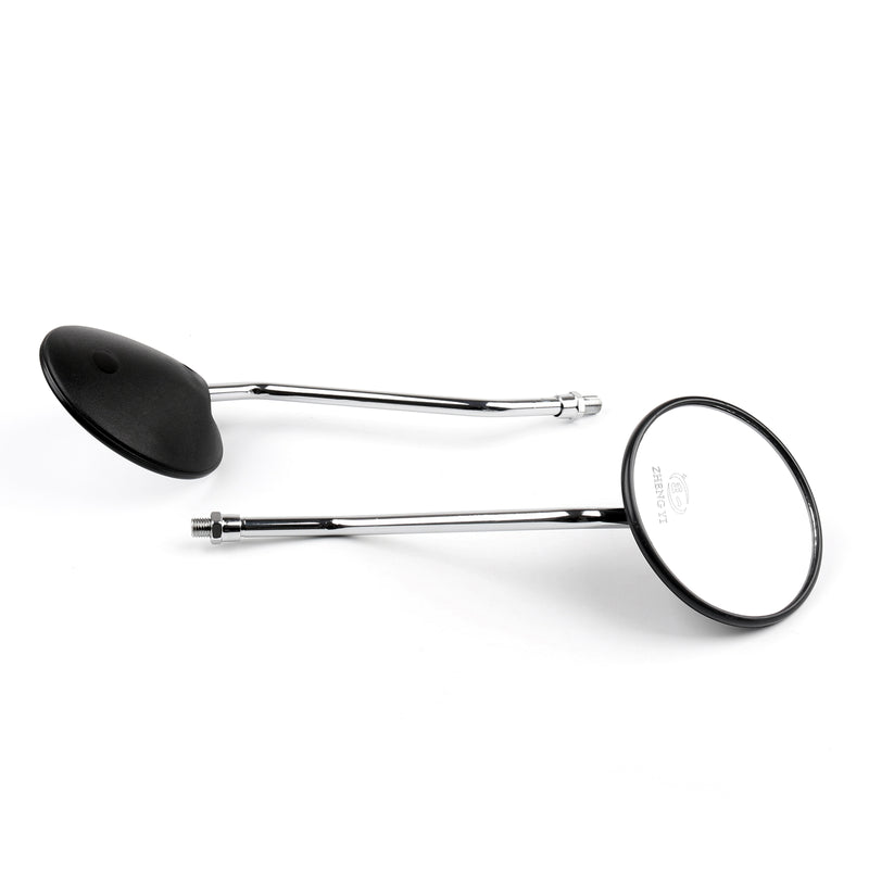 Honda XR250 XR400 XR600 TLR200 XL100 10mm Black Rear Side View Mirrors