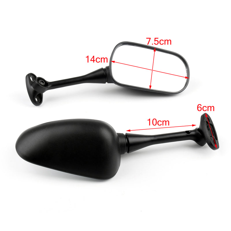 HONDA CBR600RR 2003-2014 CBR 1000 RR 2004-2007 Side Black RearView Mirror