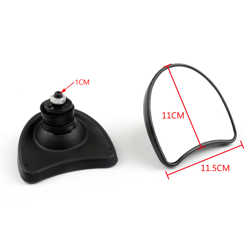 Street Glide 1996-2013 10mm Wide Angle Inner Fairing Mount Rear View Mirrors