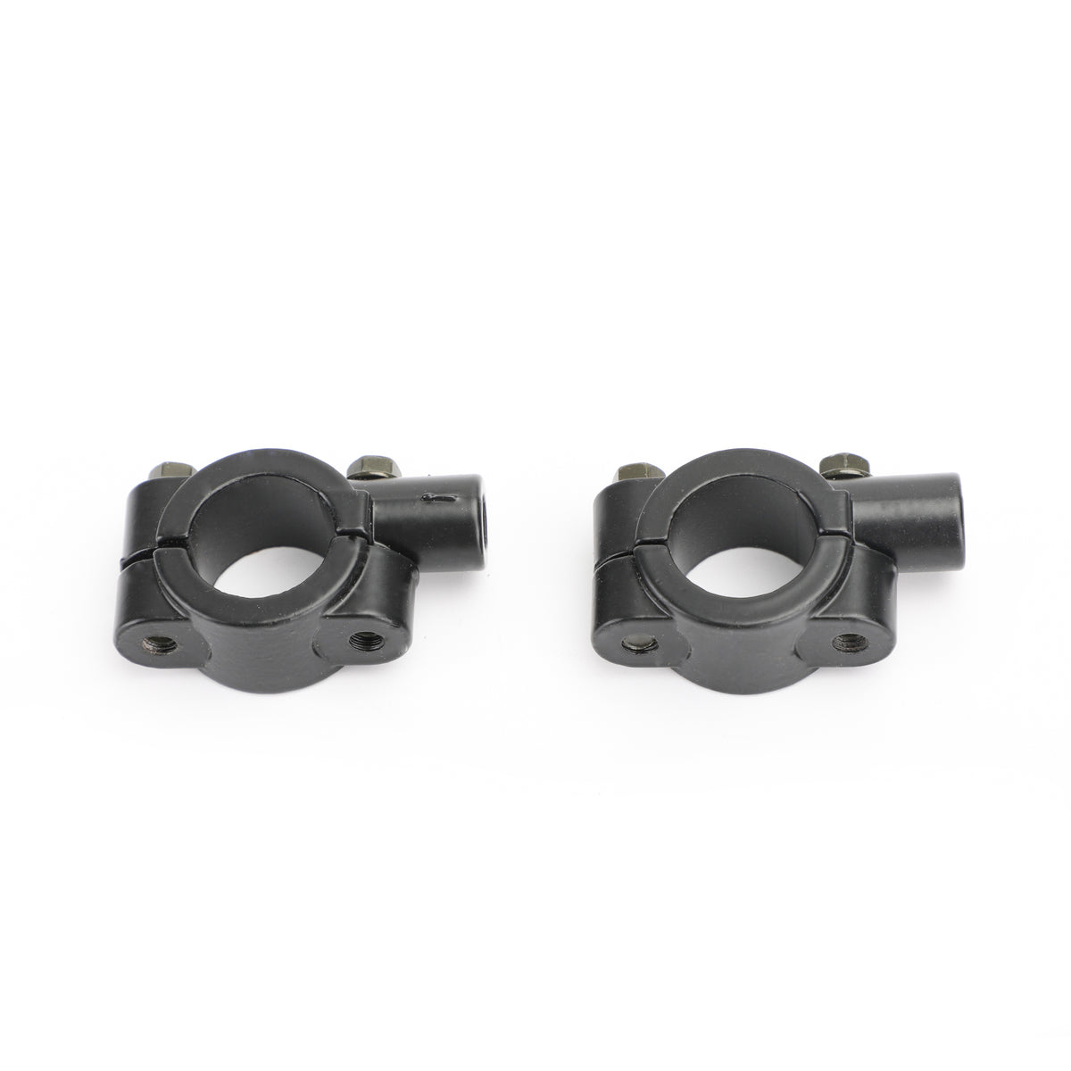 7/8" Motorcycle Handlebar Mirror Adaptor Clamp Mount Bracket 10mm CCW Aluminium