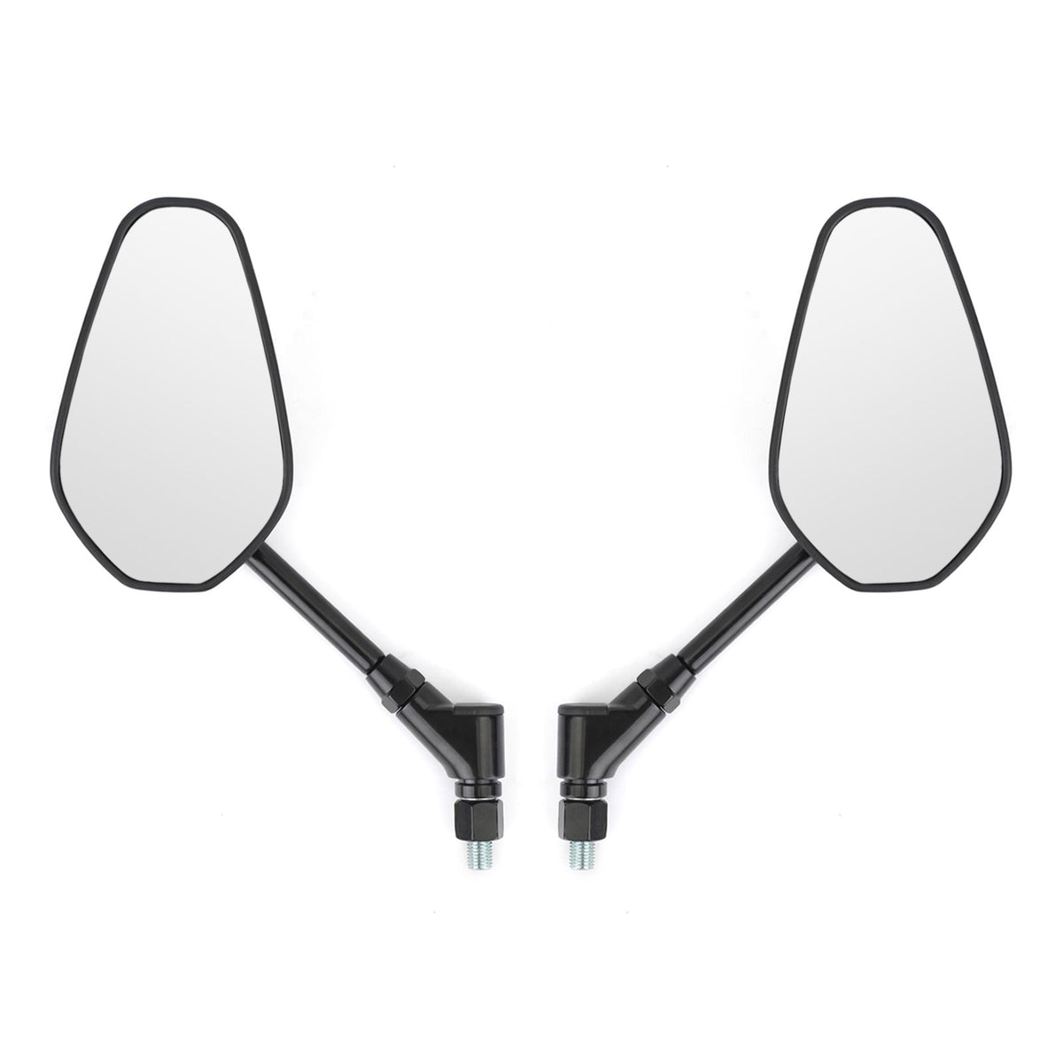 Motorcycle Custom Cruiser Cafe Racer UNIVERSAL Pair M10 Rearview Mirrors