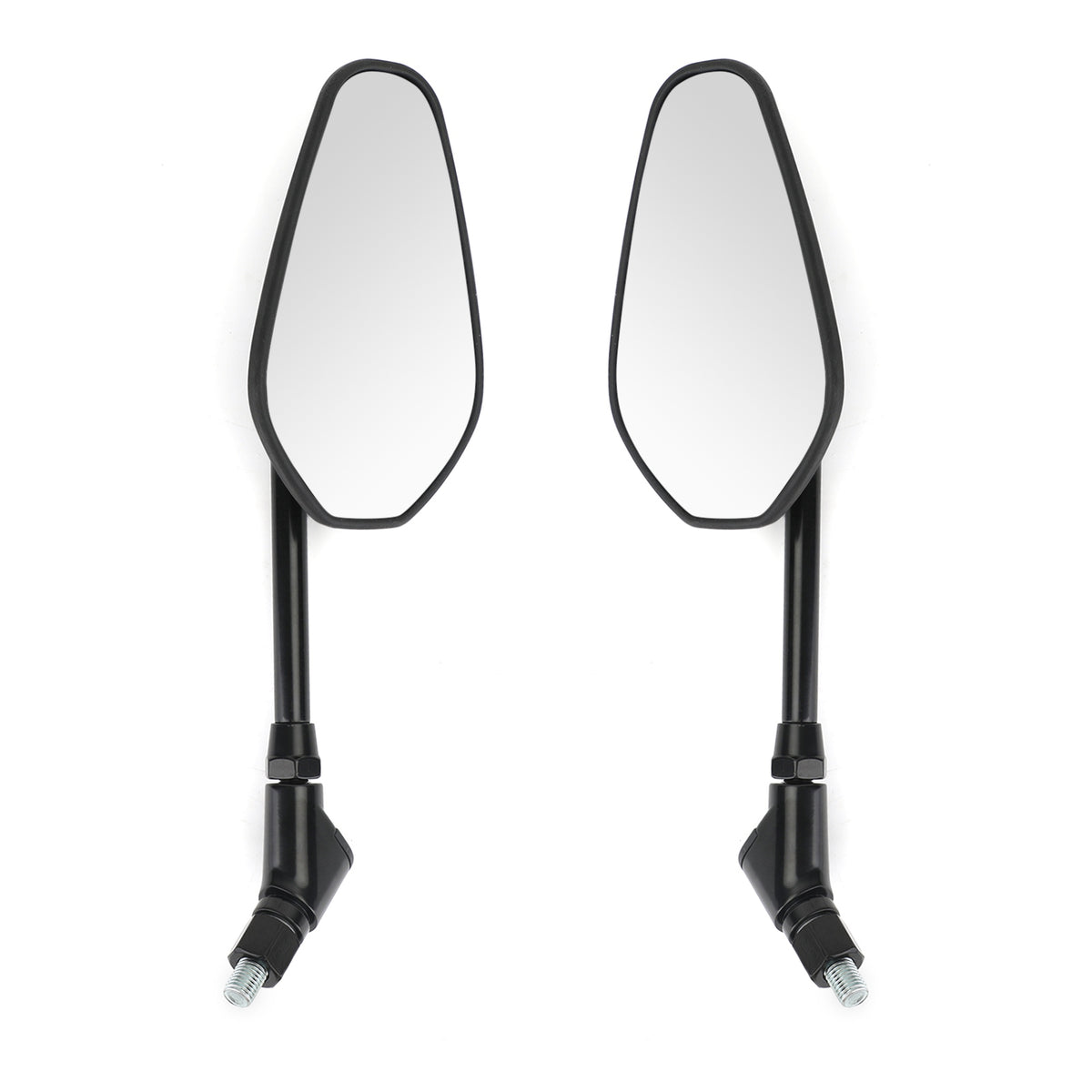 Motorcycle Custom Cruiser Cafe Racer UNIVERSAL Pair M10 Rearview Mirrors