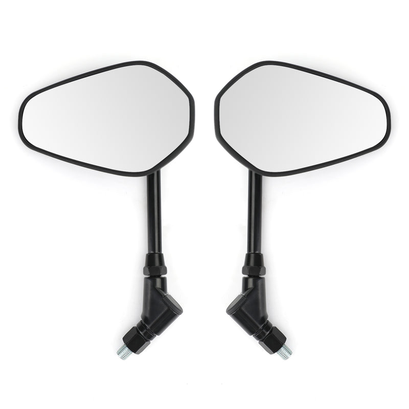 Motorcycle Custom Cruiser Cafe Racer UNIVERSAL Pair M10 Rearview Mirrors