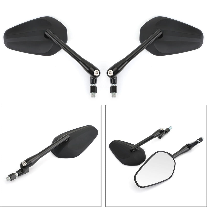 Motorcycle Custom Cruiser Cafe Racer UNIVERSAL Pair M10 Rearview Mirror