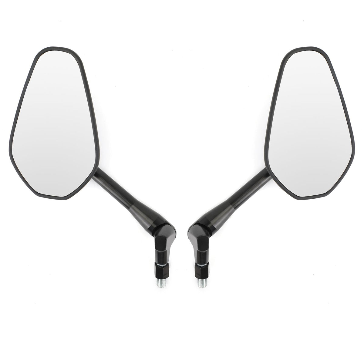 Motorcycle Custom Cruiser Cafe Racer UNIVERSAL Pair M10 Rearview Mirror