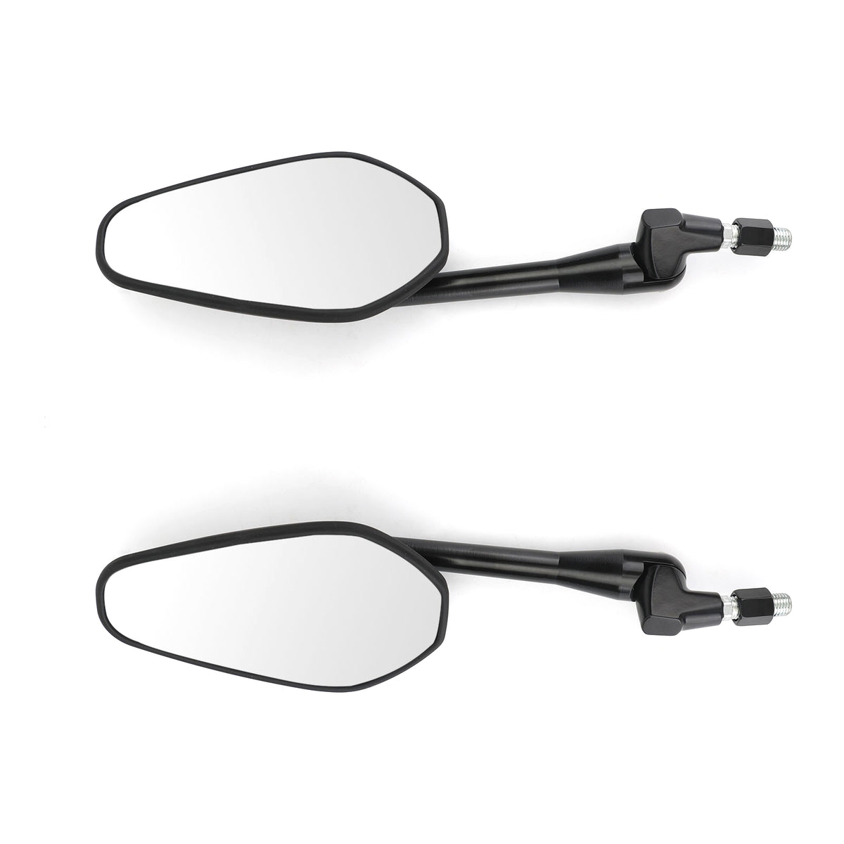 Motorcycle Custom Cruiser Cafe Racer UNIVERSAL Pair M10 Rearview Mirror