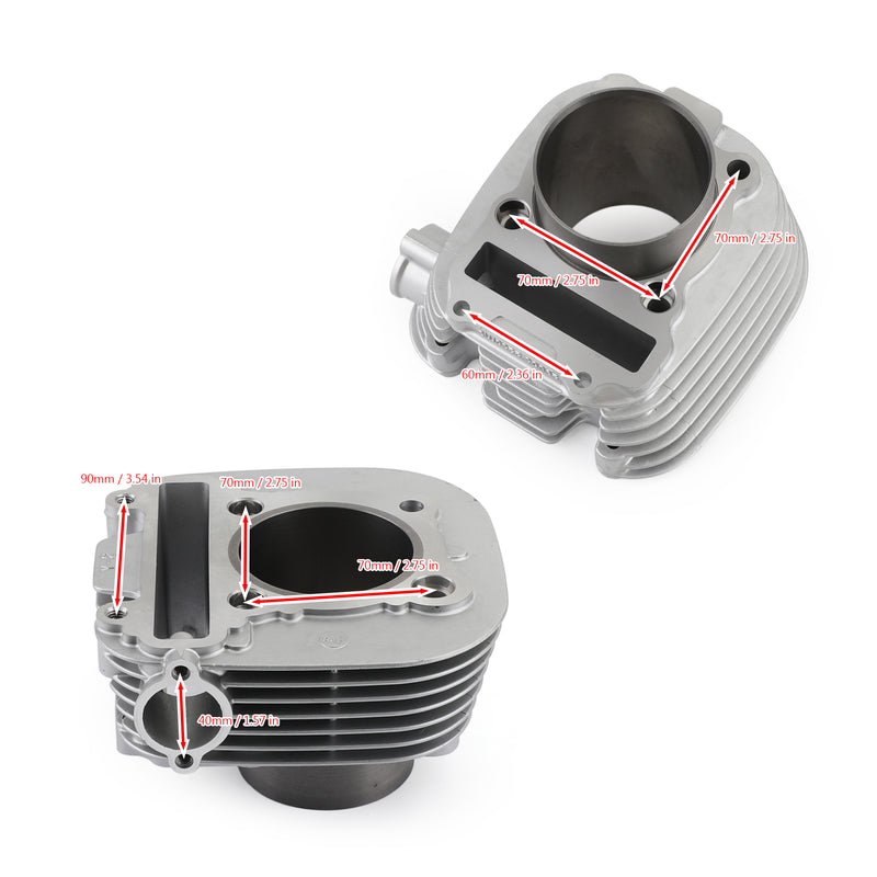 for Yamaha TTR225 TTR230 XT225 1992-2016 Cylinder Piston Rings Top End Kit Set