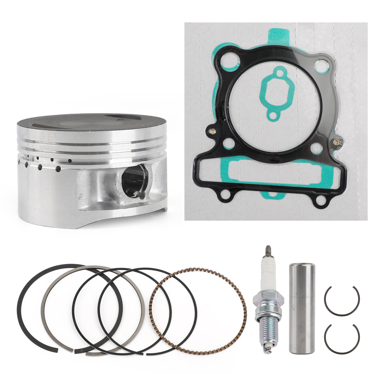 for Yamaha Warrior 350 YFM350X 1987-2004 83mm Piston Rings Gasket Spark Plug Kit