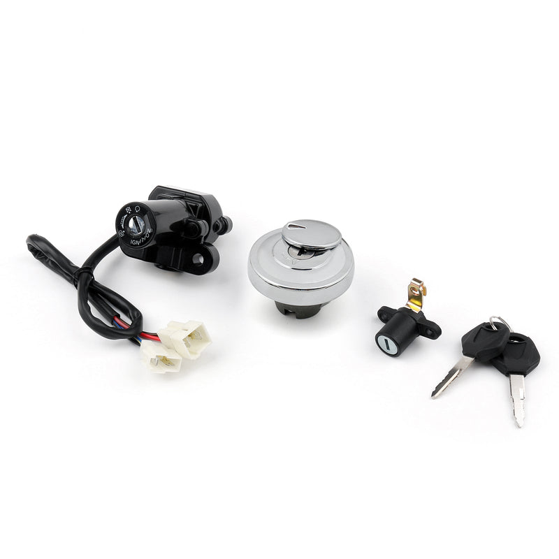 Yamaha XVS950 V-Star Ignition Switch Seat Gas Cap Cover Lock Key Set
