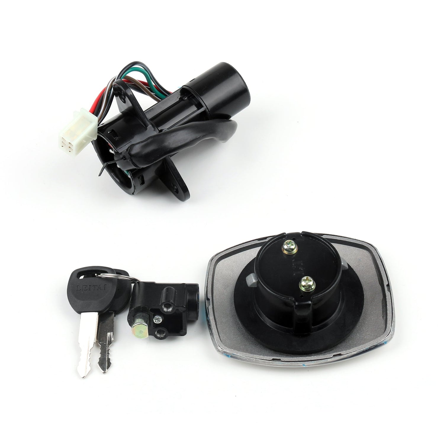 Suzuki GS125 6 wire 1982-2000 Ignition Switch Lock & Fuel Gas Cap Key Set