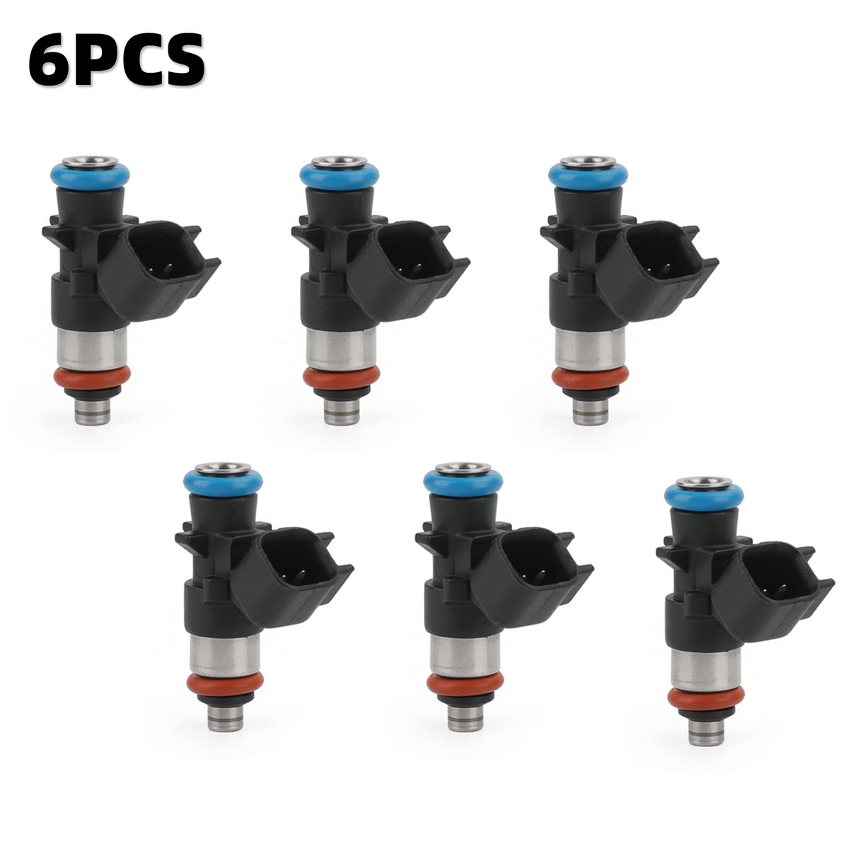 Chrysler 2012-2017 Wranger 2014-2017 Ram 3.6L 0280158233 6PCS Fuel Injectors