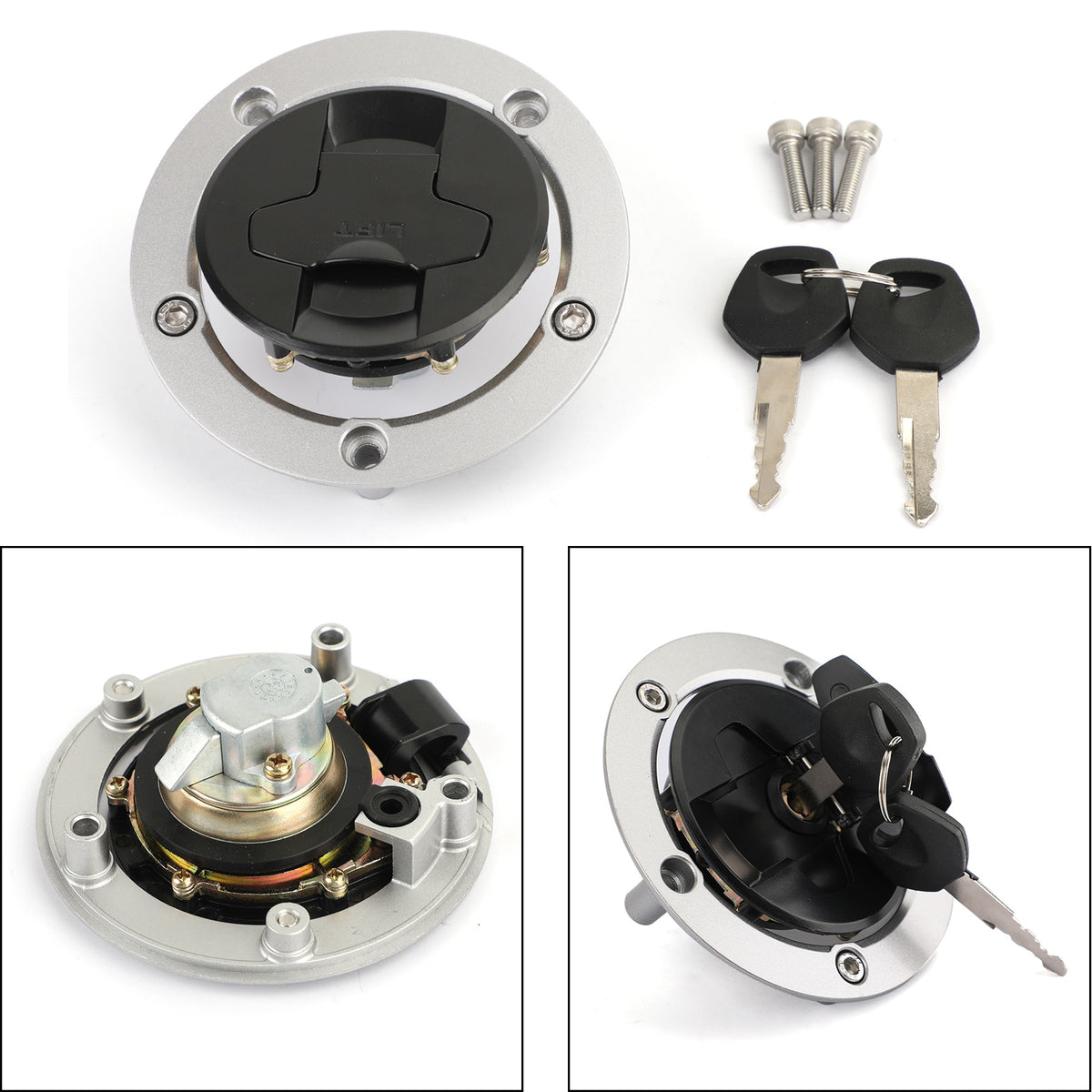 Suzuki DL V-Strom 650 1000 GSXS 750 1000 2017-2020 Fuel Gas Tank Cap w/Keys