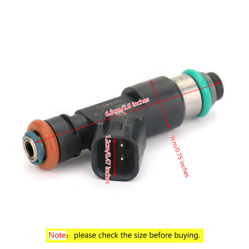 Chevrolet Silverado Suburban Tahoe 2007-2009 1PCS Fuel Injectors 12594512