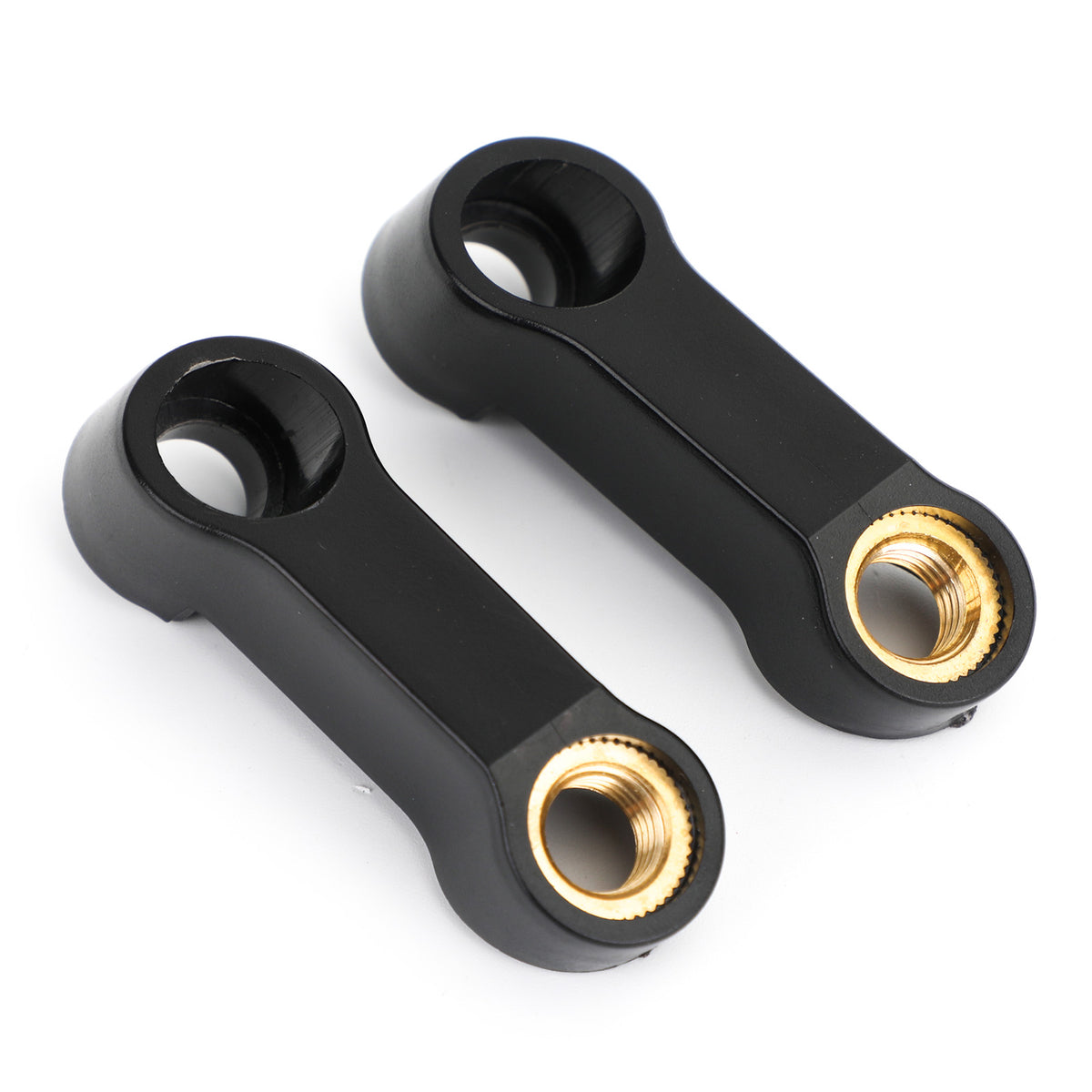 for Honda Motorcycle Mirror Extender Riser Extension Bracket Black 10mm M10