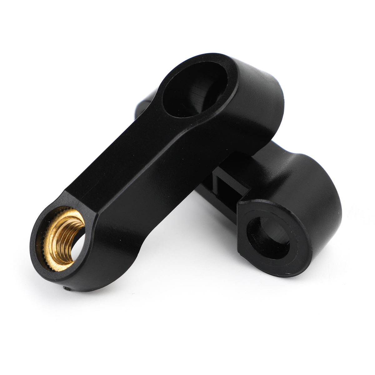 for Honda Motorcycle Mirror Extender Riser Extension Bracket Black 10mm M10