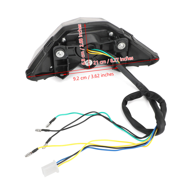 2013-2017 KAWASAKI Ninja 250 300 Rear Brake Turn Signals Taillight