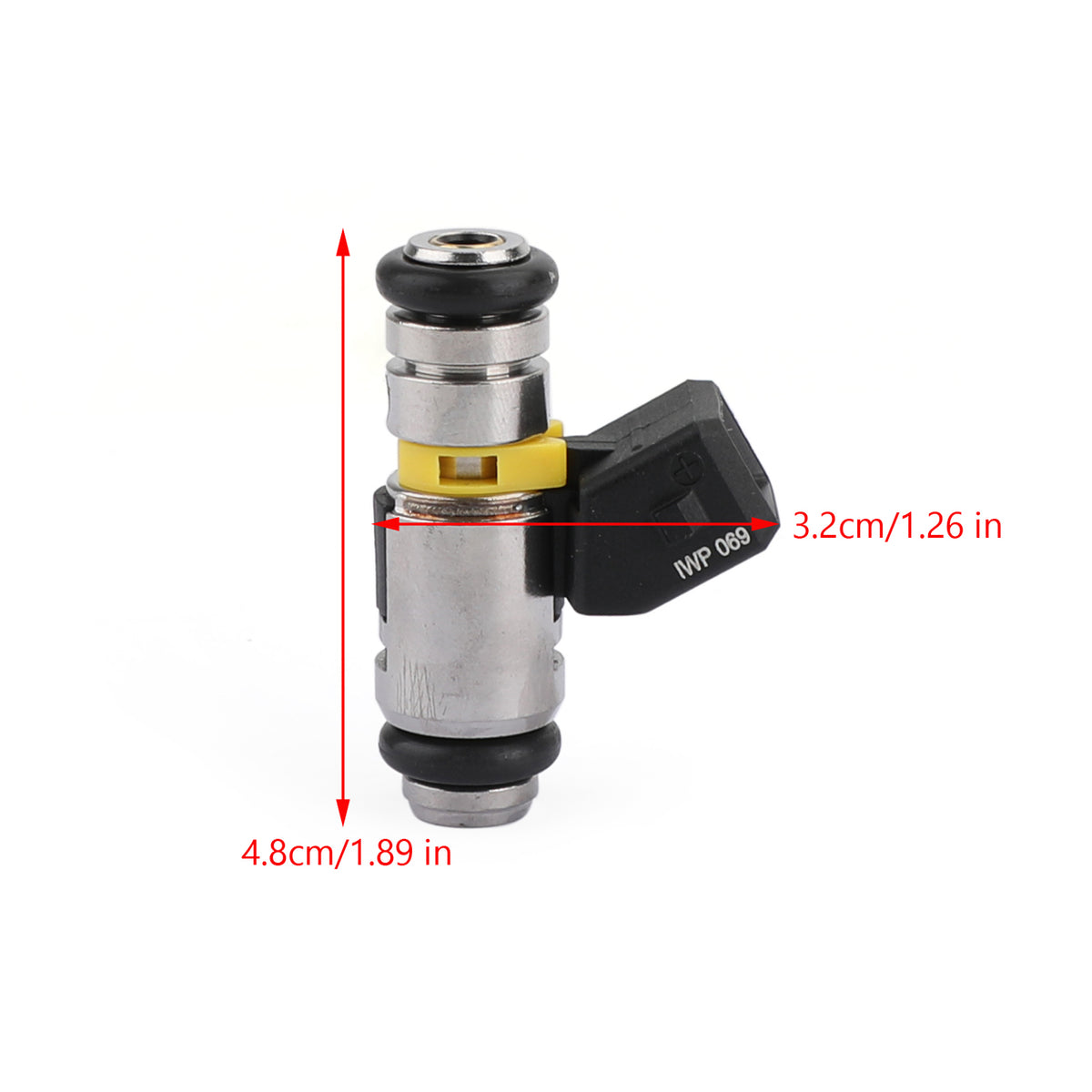 Harley Fit Fiat Fit Marine Mercruiser 861260T 1PCS Fuel Injectors IWP069