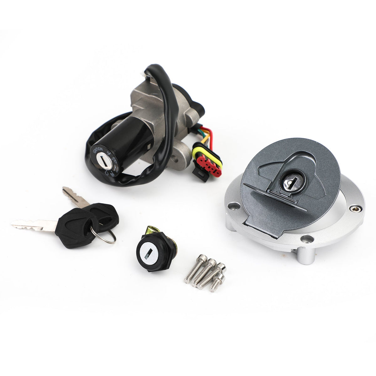 MV Agusta F4 1000 Brutale 910 2004-2007 Areyourshop Ignition Switch Tank Cap Seat Lock Set