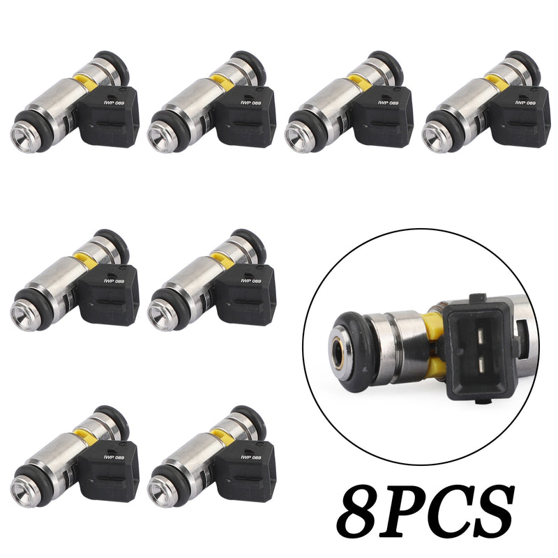 8PCS WP069 861260T Fuel Injectors For Harley Davidson Fiat Marine Mercruiser