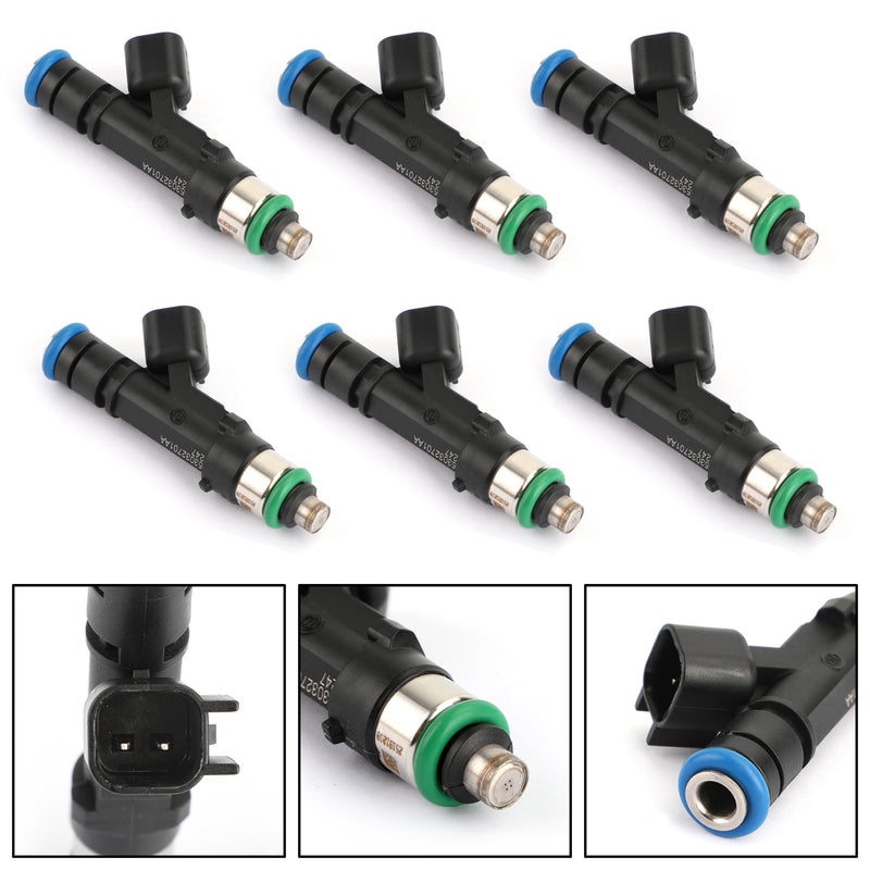 2004-2012 Liberty 3.7L 0280158020 53032701AA 6PCS Upgrades Fuel Injectors