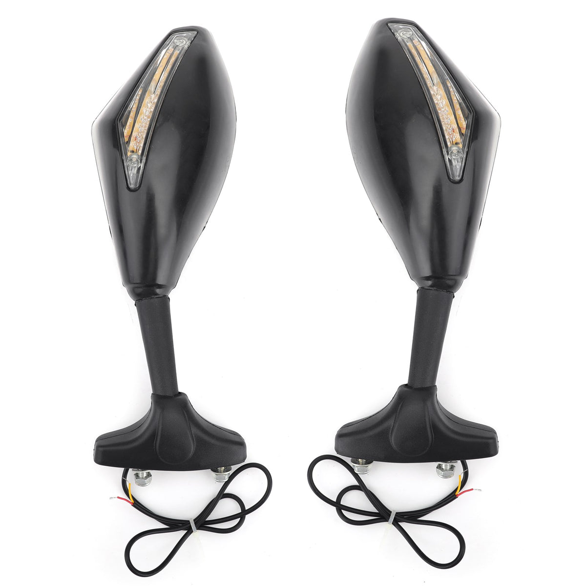 SUZUKI GSXR 600 750 1000 Hayabusa GSF SV Katana TL1000R Areyourshop Pair LED Mirrors