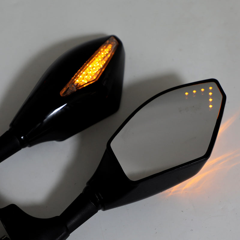 SUZUKI GSXR 600 750 1000 Hayabusa GSF SV Katana TL1000R Areyourshop Pair LED Mirrors