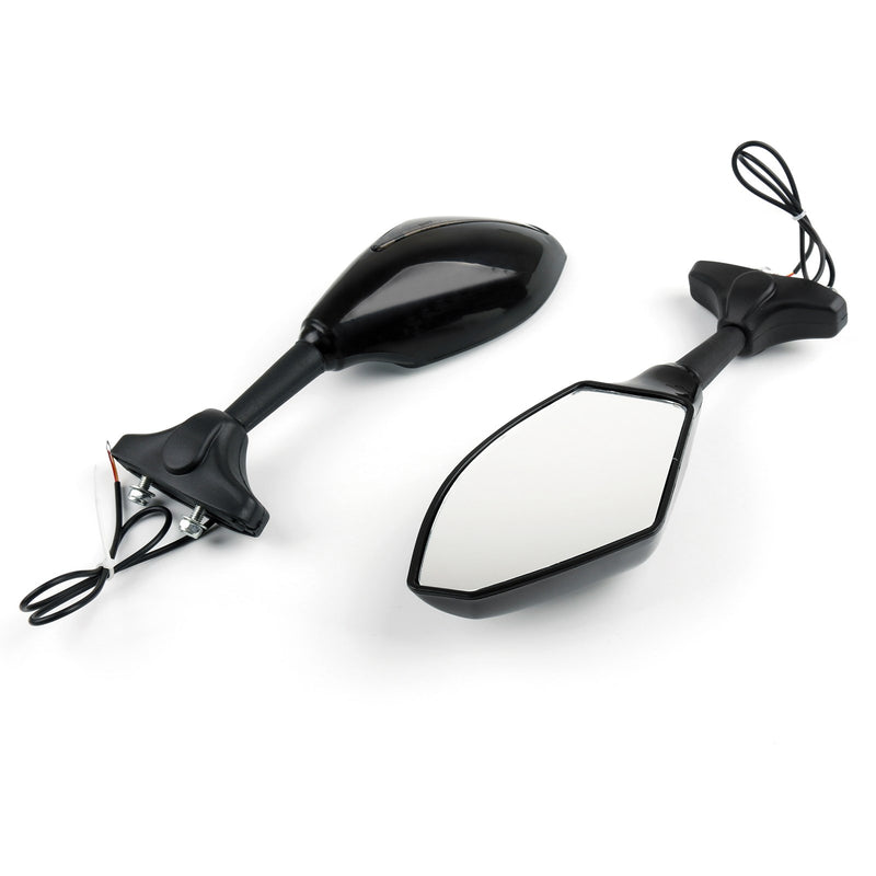 SUZUKI GSXR 600 750 1000 Hayabusa GSF SV Katana TL1000R Areyourshop Pair LED Mirrors