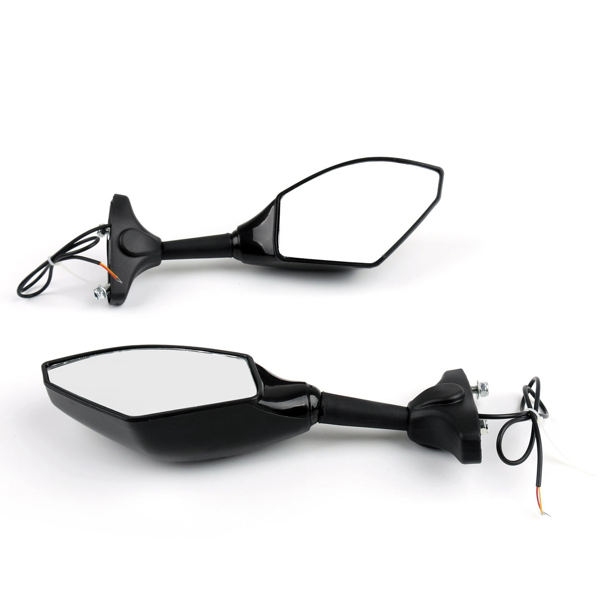 SUZUKI GSXR 600 750 1000 Hayabusa GSF SV Katana TL1000R Areyourshop Pair LED Mirrors