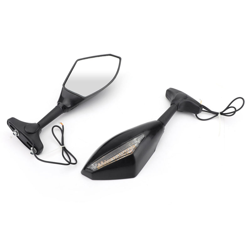 SUZUKI GSXR 600 750 1000 Hayabusa GSF SV Katana TL1000R Areyourshop Pair LED Mirrors