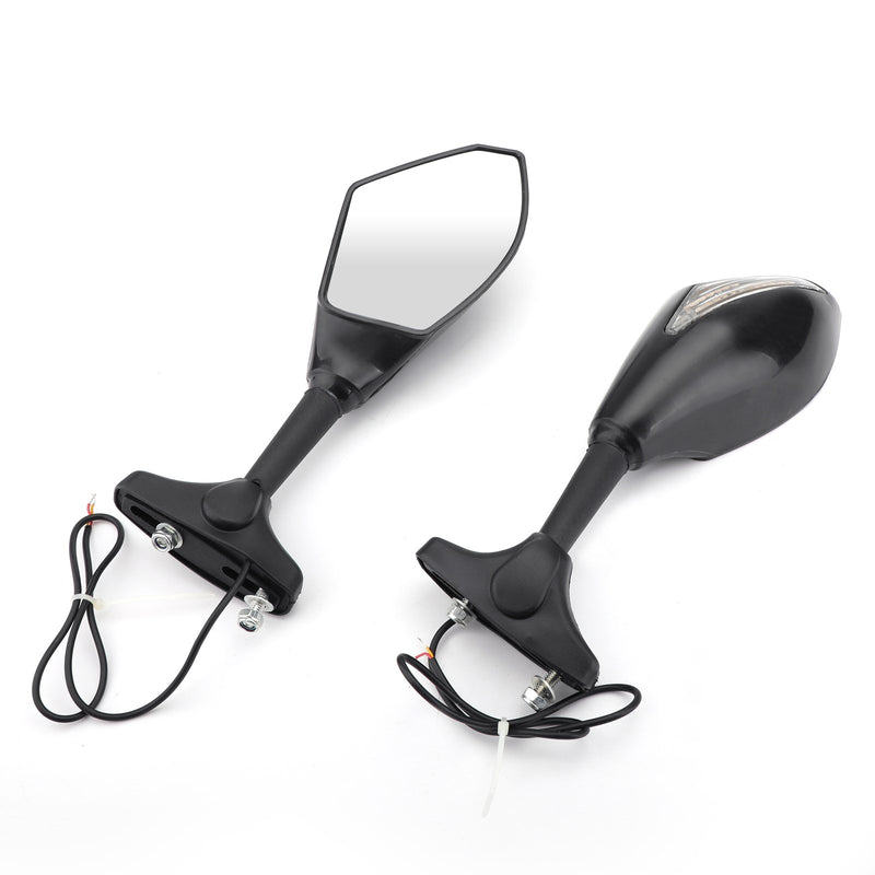 SUZUKI GSXR 600 750 1000 Hayabusa GSF SV Katana TL1000R Areyourshop Pair LED Mirrors