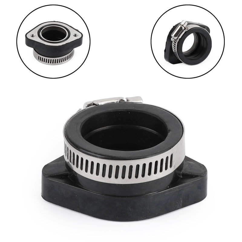 VM24 PE26 PE28 PWK 28mm Carburetor Intake Adapter Flange Manifold w/Clamp