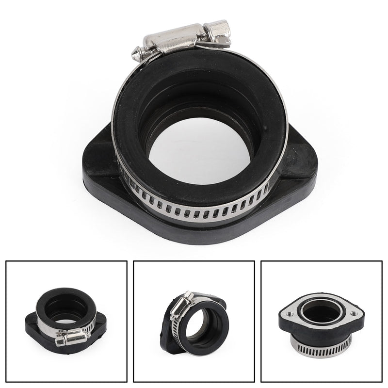 VM24 PE26 PE28 PWK 28mm Carburetor Intake Adapter Flange Manifold w/Clamp