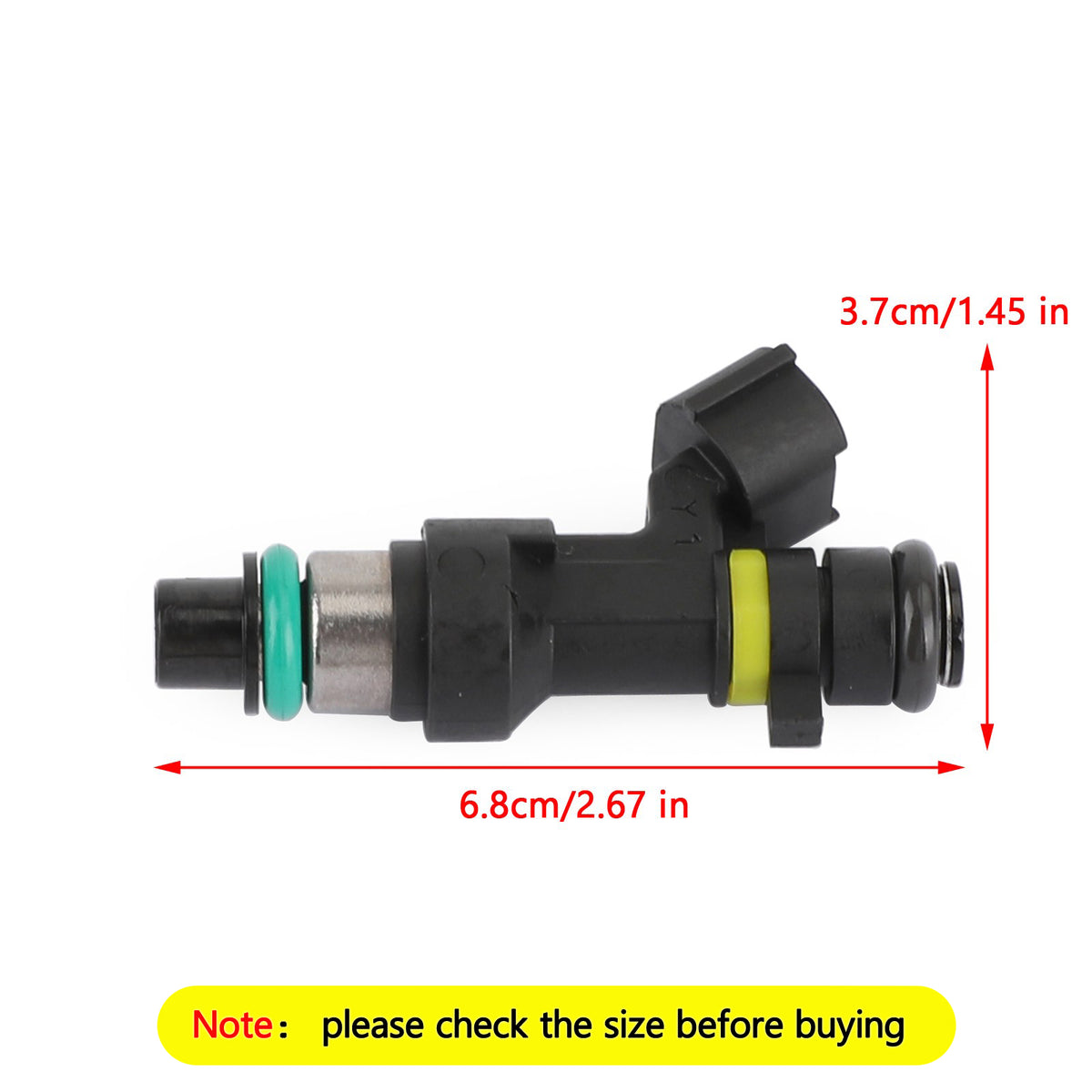 16600-EN200 Nissan NV Sentra 2.0 Cube Versa 1.8L FBY2850 1PCS Fuel Injector