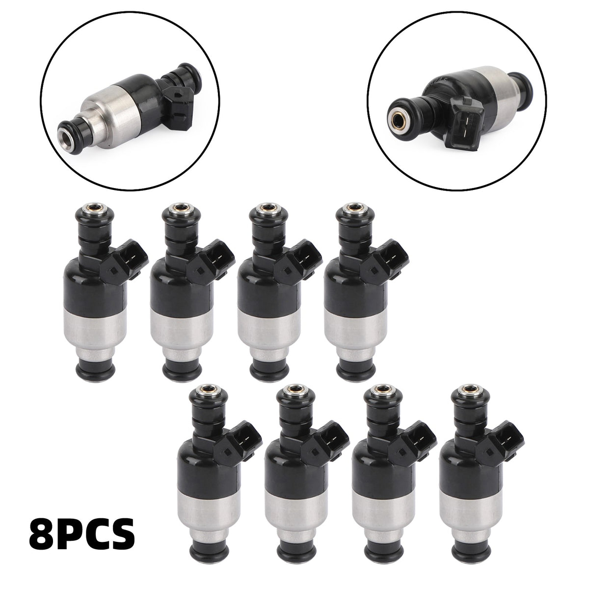 1998-2000 Mercruiser 454 BB 25180245 802632T 8PCS Fuel Injectors
