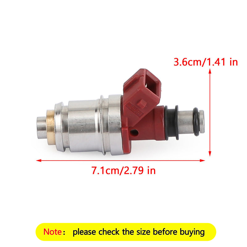 1990-1995 Nissan Pickup D21 2.4L I4 4PCS Fuel Injectors 16600-86G00