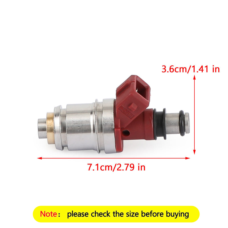 1990-1995 Nissan Pickup D21 2.4L I4 1PCS Fuel Injectors 16600-86G00