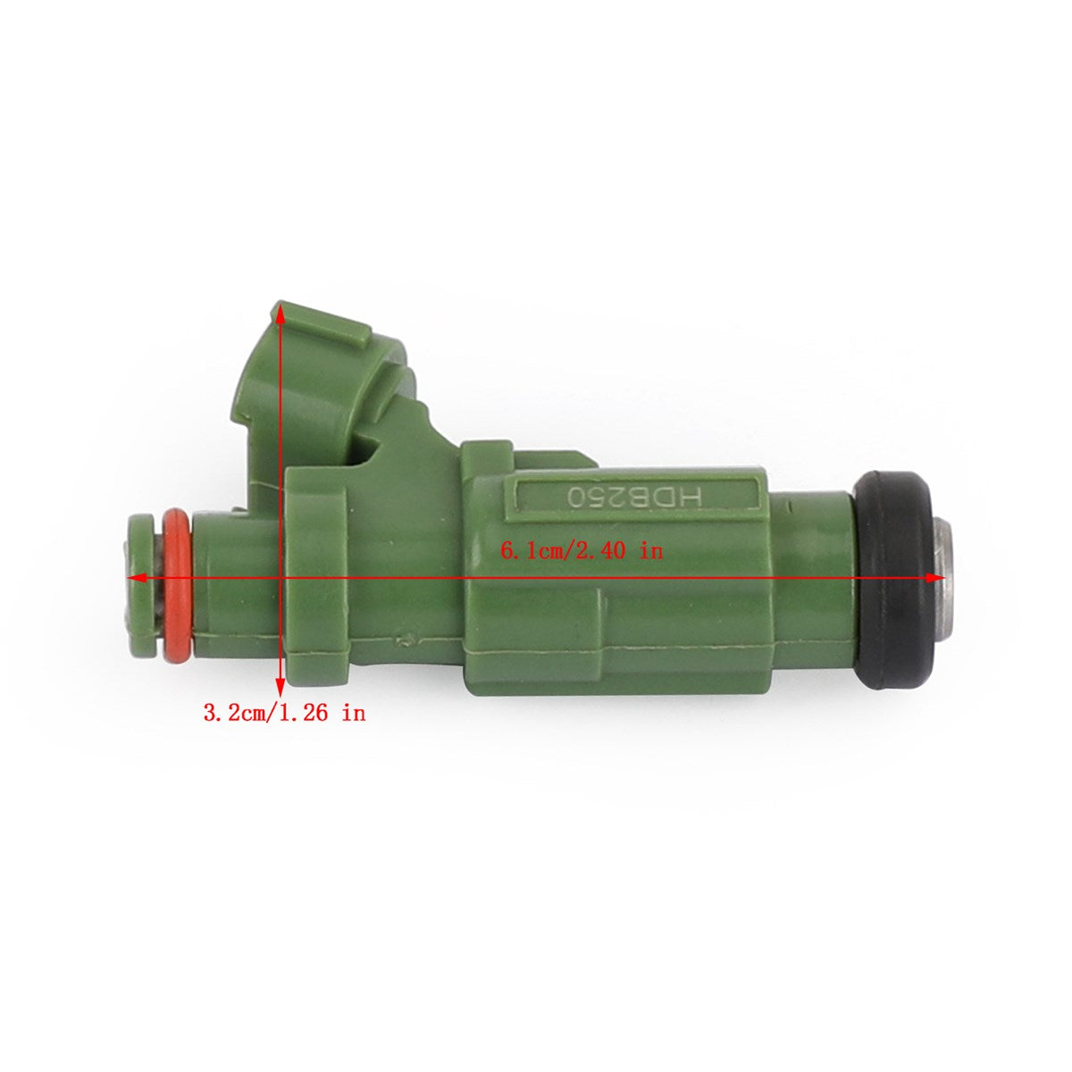 2004-2007 Mitsubishi Lancer 2.0L L4 HDB250 4PCS Fuel Injectors