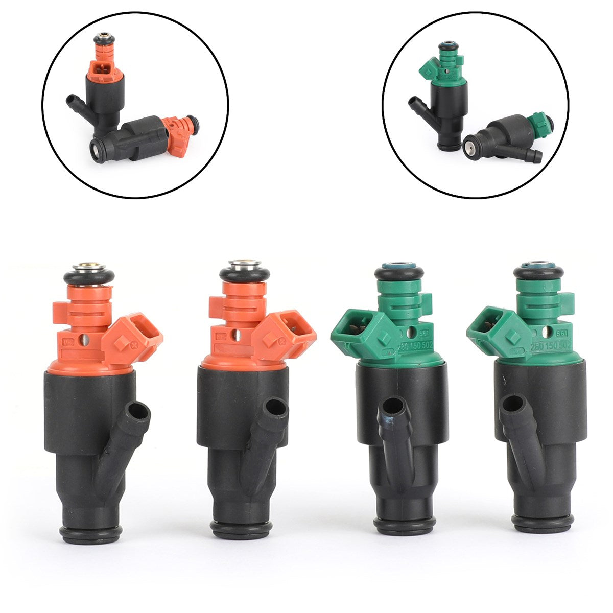 1995-2002 Kia Sportage 2.0L 0280150504 0280150502 4PCS Fuel Injectors