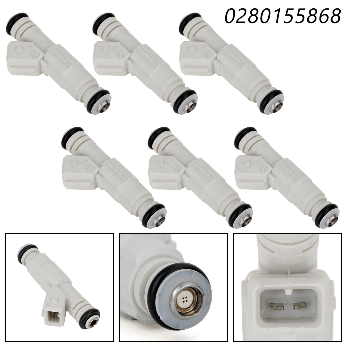 Holden Commodore VS VT VX VY 3.8L V6 Supercharged L67 New 6* Fuel Injectors