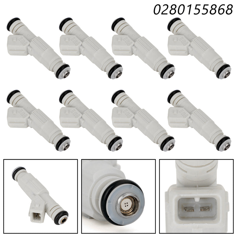 Ford Fit GM LS1 LT1 5.0L 5.7L 380CC 8PCS 36lb Fuel Injectors 0280155737