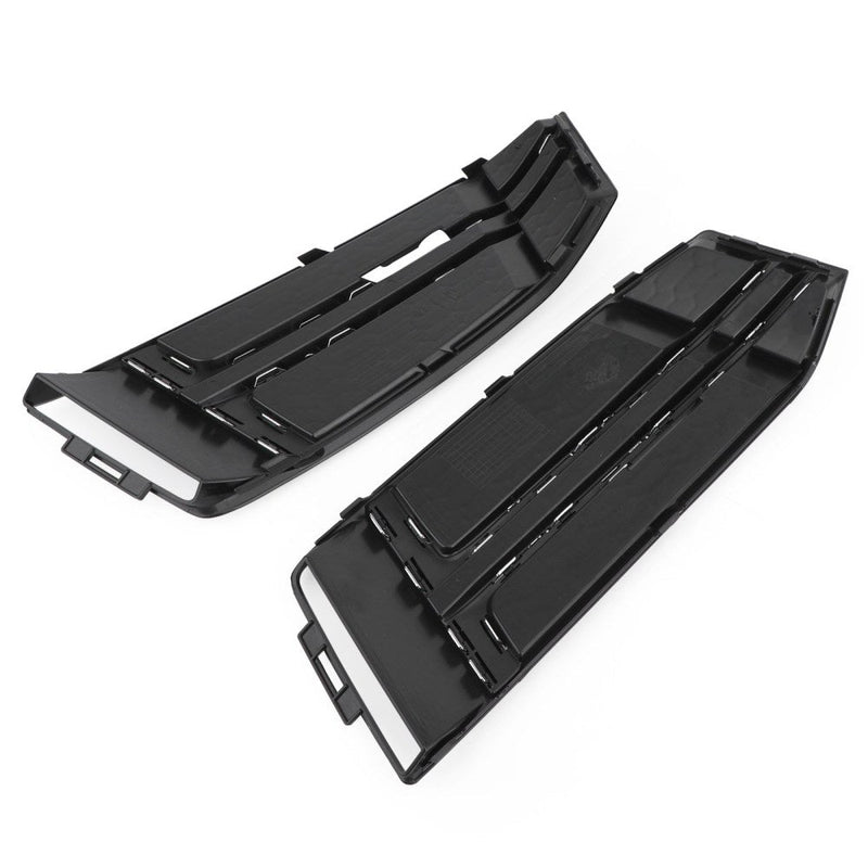 2016-2018 Audi A4 B9 S-LINE Pair Front Fog Light Cover Bumper Grill