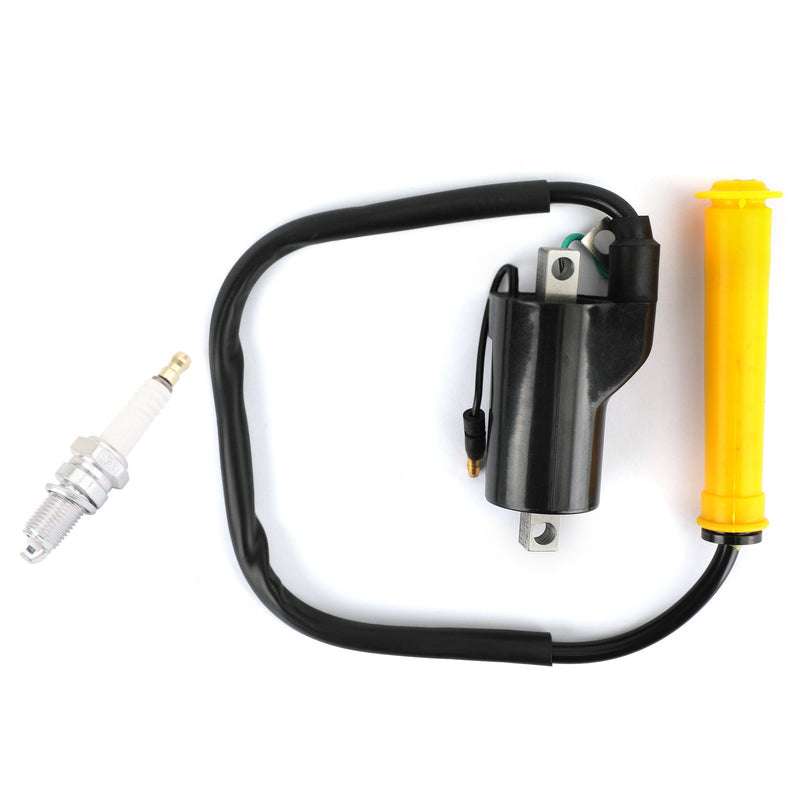 Honda Sportrax 400 TRX400EX XR400R 30500-HN1-003 Ignition Coil + Spark Plug