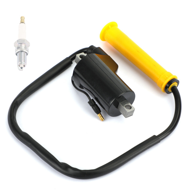 Honda Sportrax 400 TRX400EX XR400R 30500-HN1-003 Ignition Coil + Spark Plug